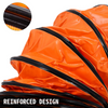 Manguera flexible de PVC de 16 pies VEVOR para ventilador de extracción de 12 pulgadas color naranja