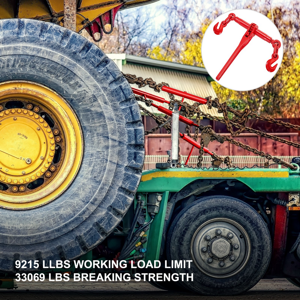 VEVOR 9215  LBS Sujetadores de trinquete de 3/8" - 1/2" para cadenas de grado 70-80