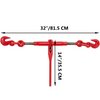 VEVOR 9215  LBS Sujetadores de trinquete de 3/8" - 1/2" para cadenas de grado 70-80