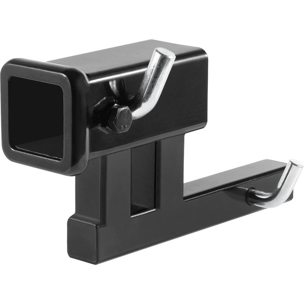 Adaptador de enganche VEVOR de receptor de 1-1/4" a 2" elevador de enganche de remolque con elevación/caída de 4" longitud de extensión de 6-1/2" capacidad de remolque de 4000 lb
