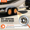 Conjunto de freno de remolque eléctrico VEVOR 12" x 2" eléctricos autoajustables de 1 par para eje de 7000 lb