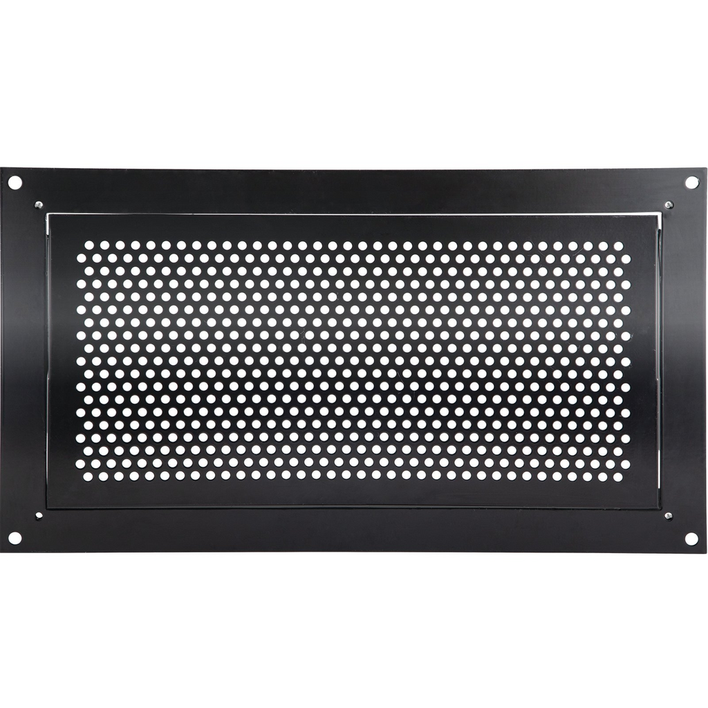 VEVOR Flood Vent, 8" Height x 16" Width x 2" Depth Foundation Flood Vent, to Reduce Foundation Damage and Flood Risk, Black, Wall Mounted, for Crawl Spaces,Garages & Full Height Enclosures