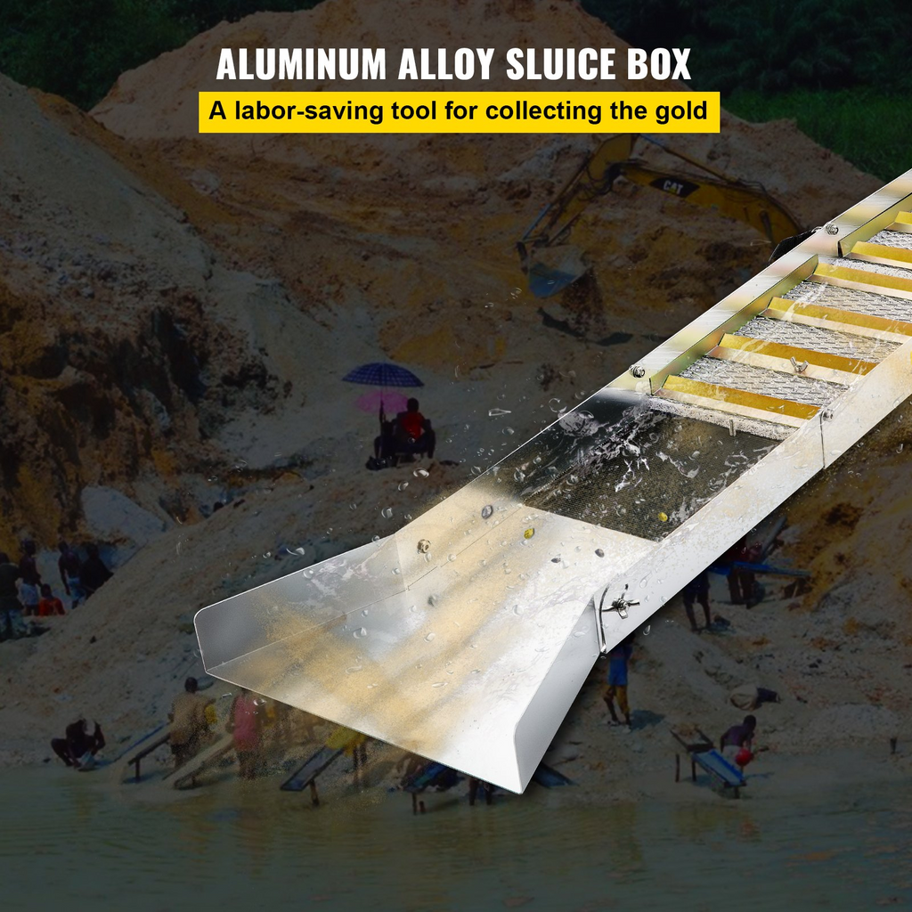 Caja de compuerta de aleación de aluminio plegable VEVOR compactas de 50"