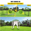 Pérgola de jardín en forma de jaula de pájaros 2,7 m alto x 2 m ancho