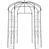 Pérgola de jardín en forma de jaula de pájaros 2,7 m alto x 2 m ancho