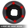 Juego de dados de impacto VEVOR de 3/4 pulgadas 22 piezas surtido de dados de impacto profundos