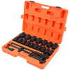 Juego de dados de impacto VEVOR de 3/4 pulgadas 22 piezas surtido de dados de impacto profundos