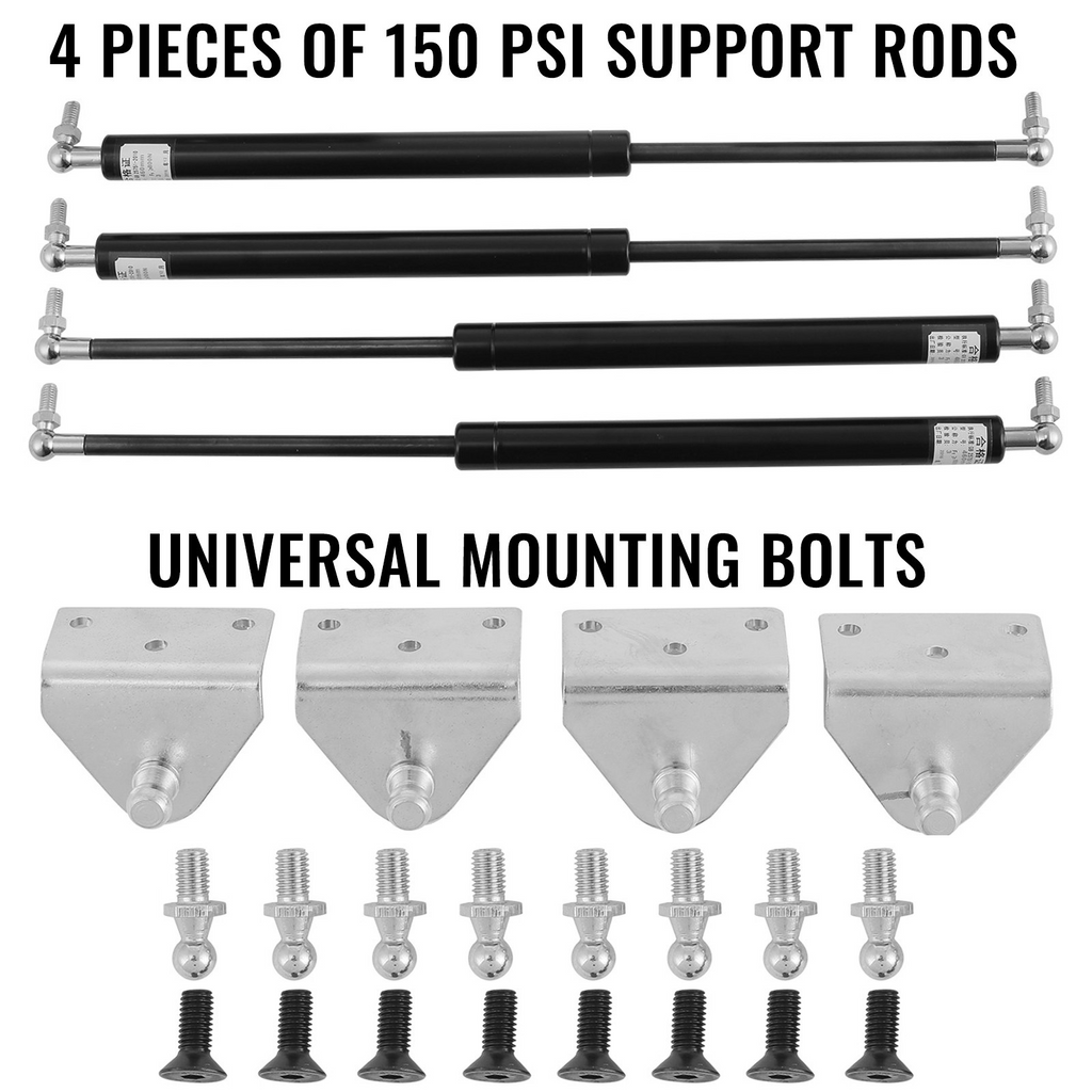 VEVOR Kit de puerta Lambo universal con bisagras verticales para puertas atornilladas