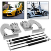 VEVOR Kit de puerta Lambo universal con bisagras verticales para puertas atornilladas