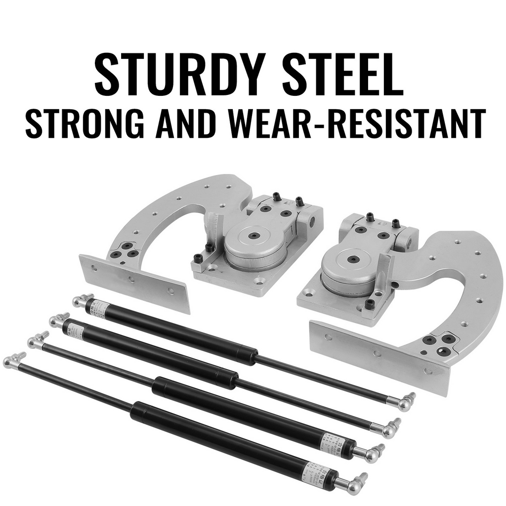 VEVOR Kit de puerta Lambo universal con bisagras verticales para puertas atornilladas