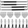 VEVOR Kit de puerta Lambo universal con bisagras verticales para puertas atornilladas