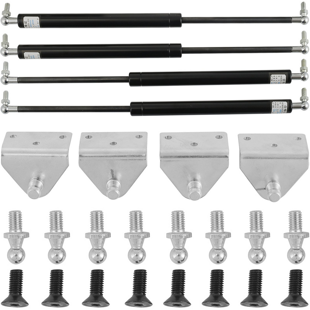 VEVOR Kit de puerta Lambo universal con bisagras verticales para puertas atornilladas