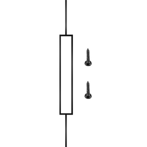 VEVOR - Barandilla de cubierta de hierro paquete de 10 balaustres de metal para cubierta