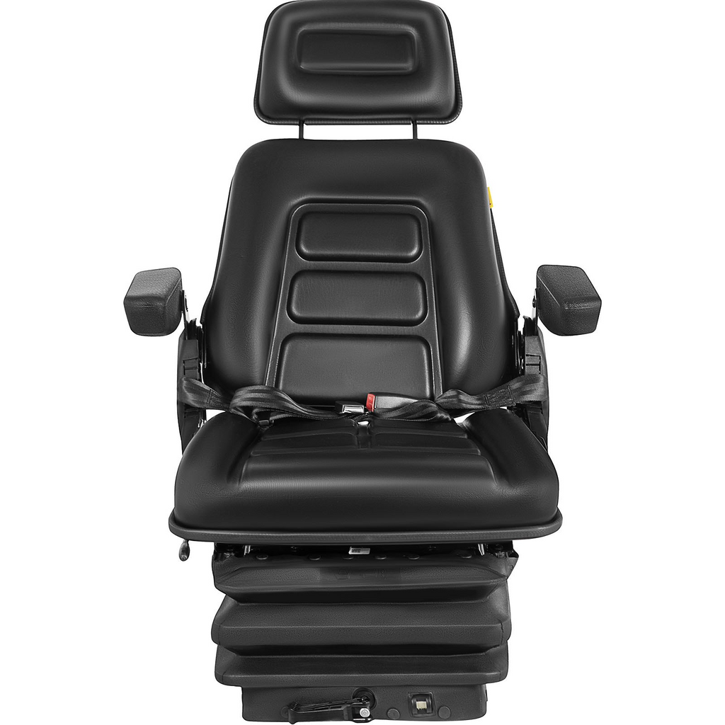 VEVOR Asiento con suspensión respaldo ajustable reposacabezas y reposabrazos