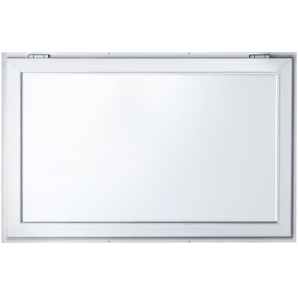 Ventana para puesto de comida de 53 x 33 pulgadas puerta con ventana para puesto de comida con cerradura de horquilla de doble punto de hasta 85 grados para camiones de comida