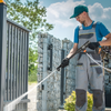 Hidrolavadora inalámbric limpiadora portátil de alta presión de 652 PSI y 1,0 GPM