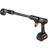 Hidrolavadora inalámbric limpiadora portátil de alta presión de 652 PSI y 1,0 GPM