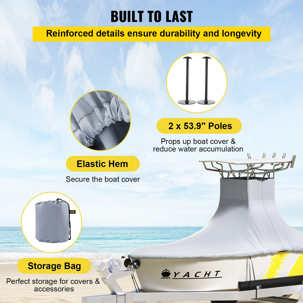 Funda rígida para barco de 20 a 22 pies