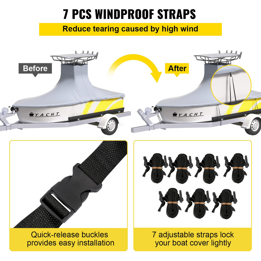 Funda rígida para barco de 20 a 22 pies