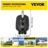 Bomba de dirección hidráulica para motor fueraborda VEVOR Helm 1.4 HH4314-3