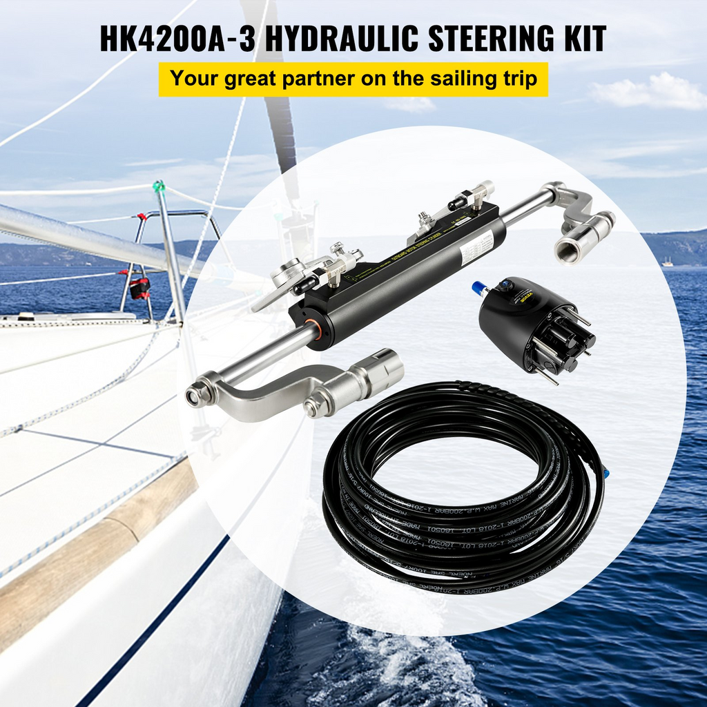 Kit de dirección hidráulica VEVOR 300 HP