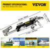 Kit de dirección hidráulica VEVOR 300 HP