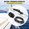 Kit de dirección hidráulica fueraborda VEVOR de 150 HP para sistema marino de barco