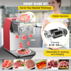 VEVOR Máquina cortadora de carne comercial 551 lb/h 850 W con cuchilla de 3,5 mm