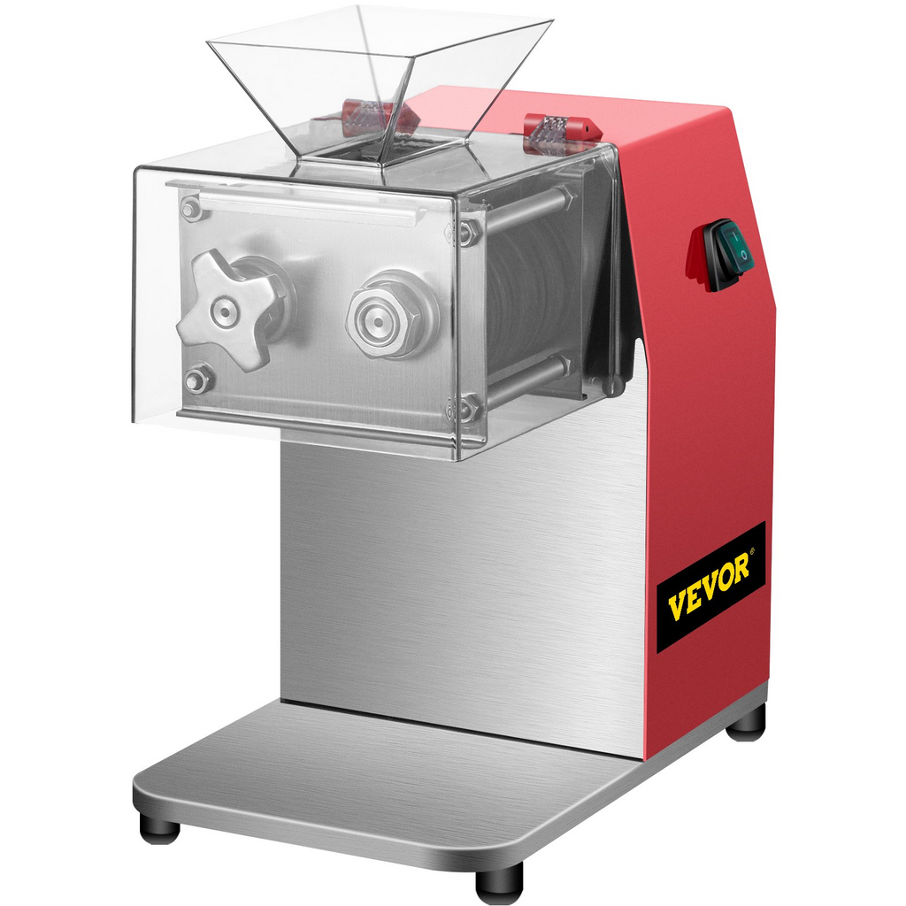 VEVOR Máquina cortadora de carne comercial 551 lb/h 850 W con cuchilla de 3,5 mm