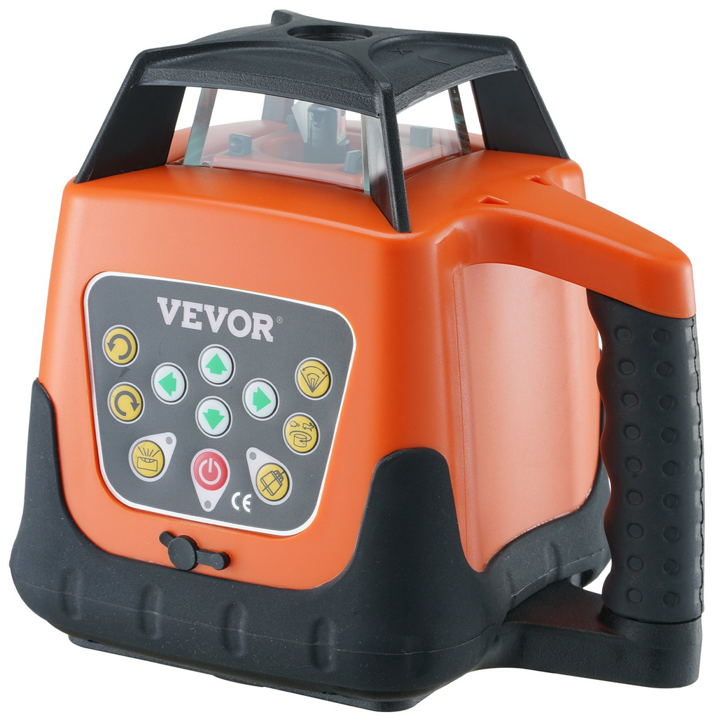 Nivel láser VEVOR 2000 pies de línea cruzada verde autonivelante de 360 grados