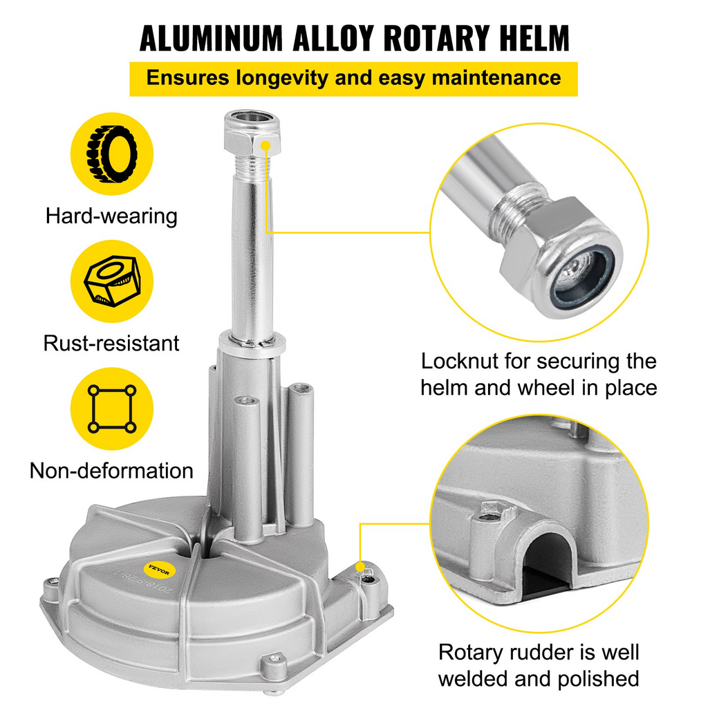 Cables de dirección para barcos VEVOR de 12 pies