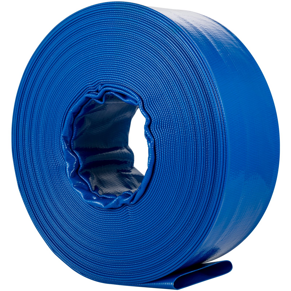 Manguera de descarga VEVOR 4" x 105' plana de PVC