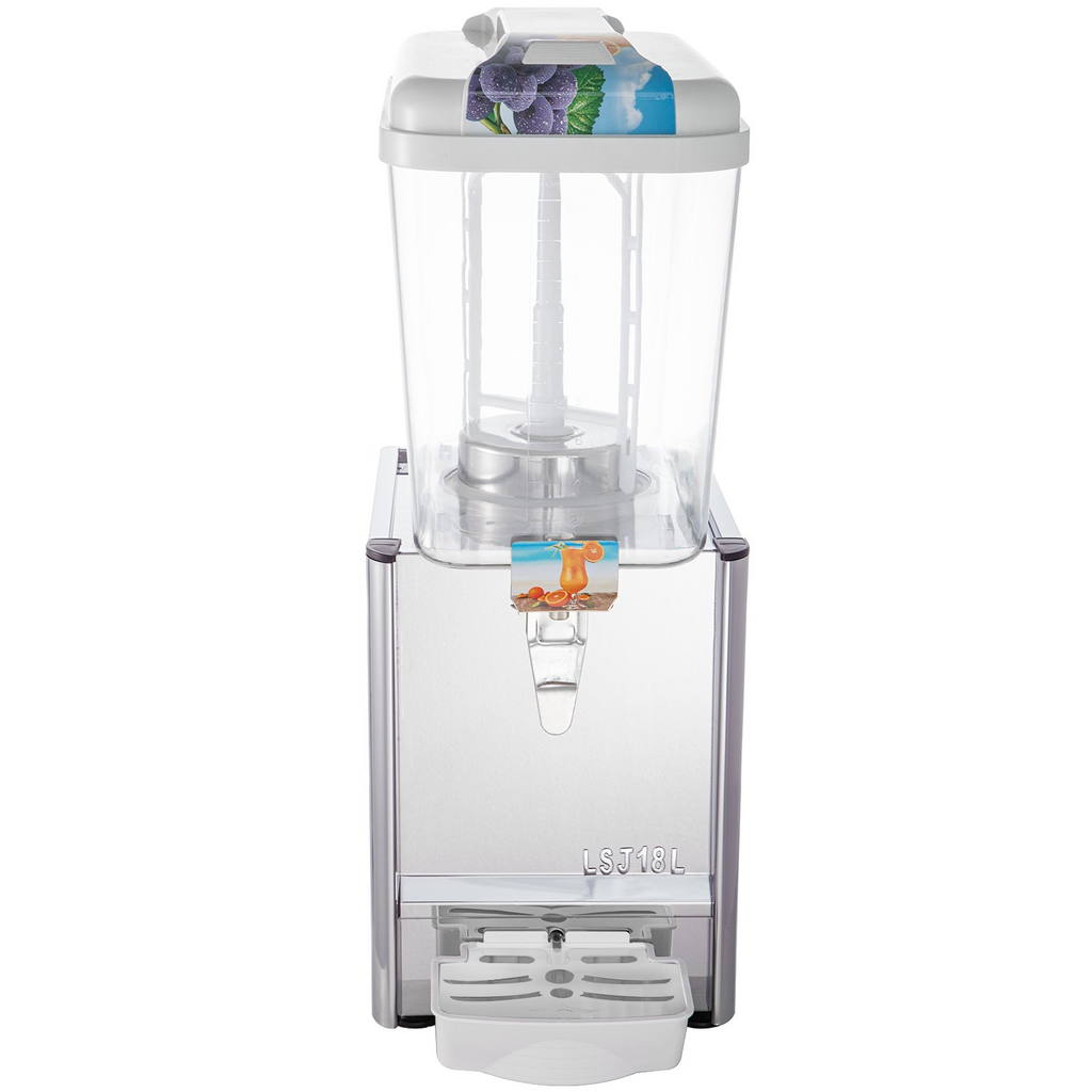 Dispensador de bebidas comerciales VEVOR de 1 tanque de 4,8 galones 200 W
