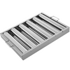 VEVOR Paquete de 6 filtros para campana extractora de acero inoxidable 430 de 19,5 x 15,5 pulgadas 5 ranuras