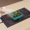 VEVOR - Juego combinado de alfombrilla térmica para plántulas de 10" x 20,75" con termostato digital