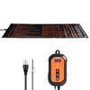 VEVOR - Juego combinado de alfombrilla térmica para plántulas de 10" x 20,75" con termostato digital