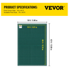 VEVOR - Cubierta de seguridad para piscinas de 16 x 40 pies