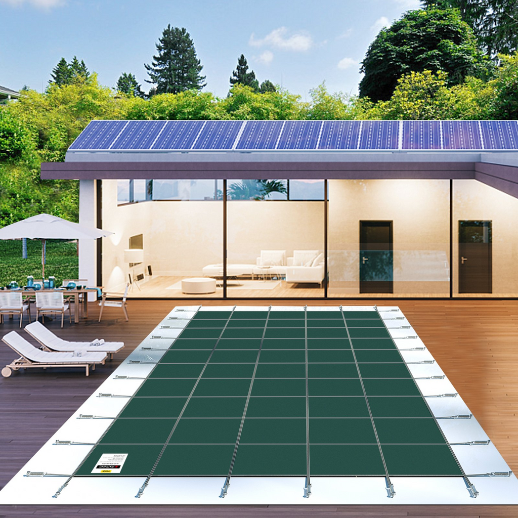 VEVOR - Cubierta de seguridad para piscinas de 16 x 40 pies