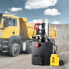 Bomba hidráulica VEVOR, unidad de potencia hidráulica de 6 cuartos, bomba de remolque de volteo de doble acción, caudal de 0,91 GPM, presión de alivio máxima de 3200 PSI, bomba hidráulica de 12 V CC