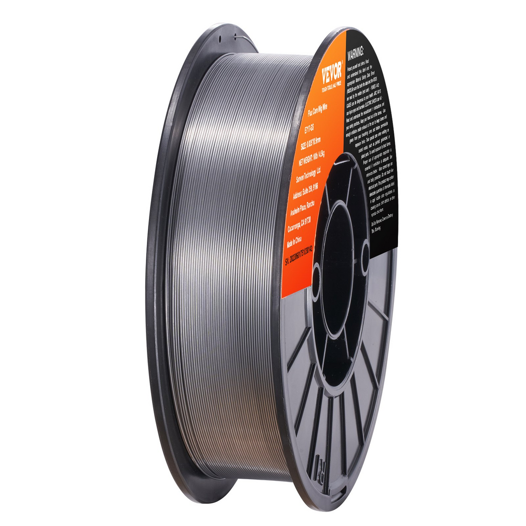 Alambre de soldadura MIG con núcleo fundente VEVOR E71T-GS 0,035" 10 lb