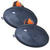 Ventosa de vidrio VEVOR paquete de 2 de 8" capacidad de carga de 615 lb