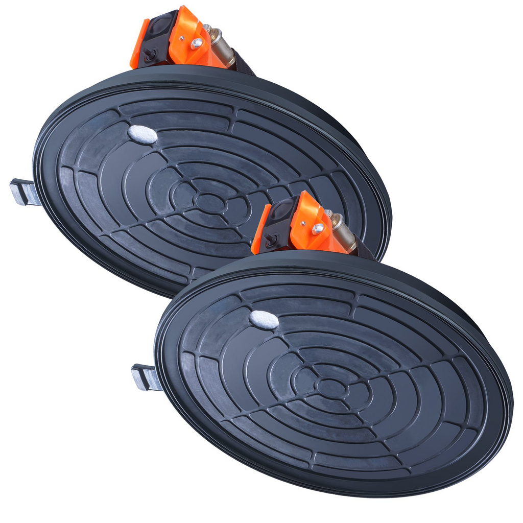 Ventosa de vidrio VEVOR paquete de 2 de 8" capacidad de carga de 615 lb