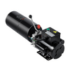 Bomba hidráulica VEVOR, unidad de potencia hidráulica de 10 cuartos, bomba de remolque de volteo de acción simple, caudal de 1,7 GPM, presión de alivio máxima de 3200 PSI, bomba hidráulica de 220 V CA para elevación de automóviles