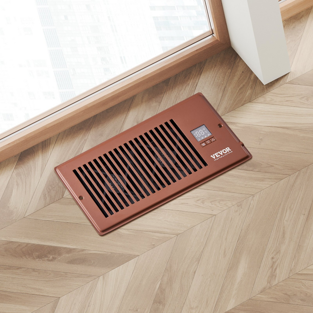Ventilador de ventilación de refuerzo VEVOR silencioso apto para orificios de ventilación de 4" x 10"