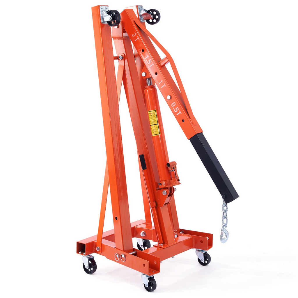 VEVOR Polipasto hidráulico con palanca con plataforma elevadora de 2 toneladas/4400 libras para trabajo pesado