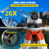 Nivel óptico automático VEVOR 26X IP54  Precisión de nivelación 1/16 "a 100 pies