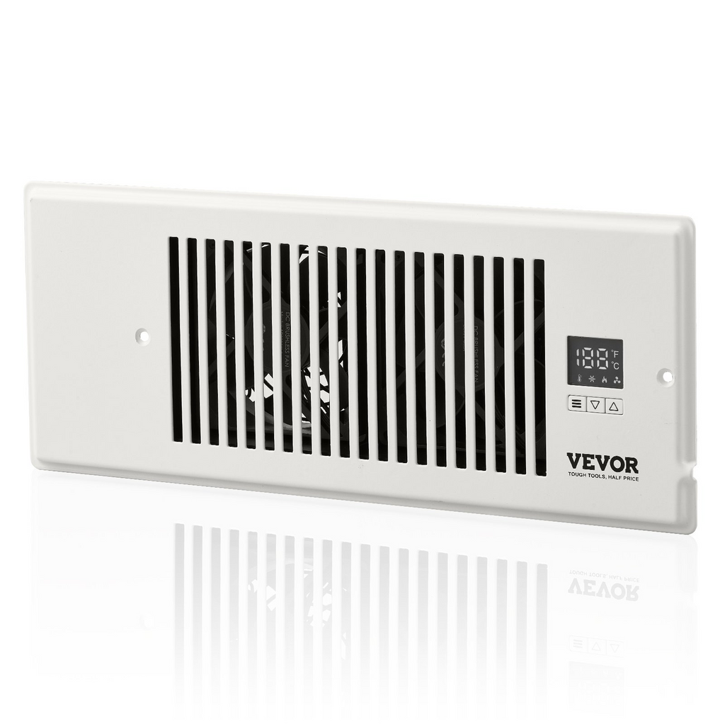 Ventilador de ventilación de refuerzo VEVOR apto para orificios de ventilación de 4" x 12"