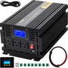 Inversor de corriente VEVOR 2000 W de CC de 12 V a CA de 120 V para automóvil