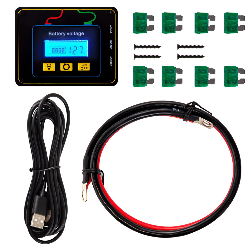 Inversor de corriente VEVOR 2000 W de CC de 12 V a CA de 120 V para automóvil