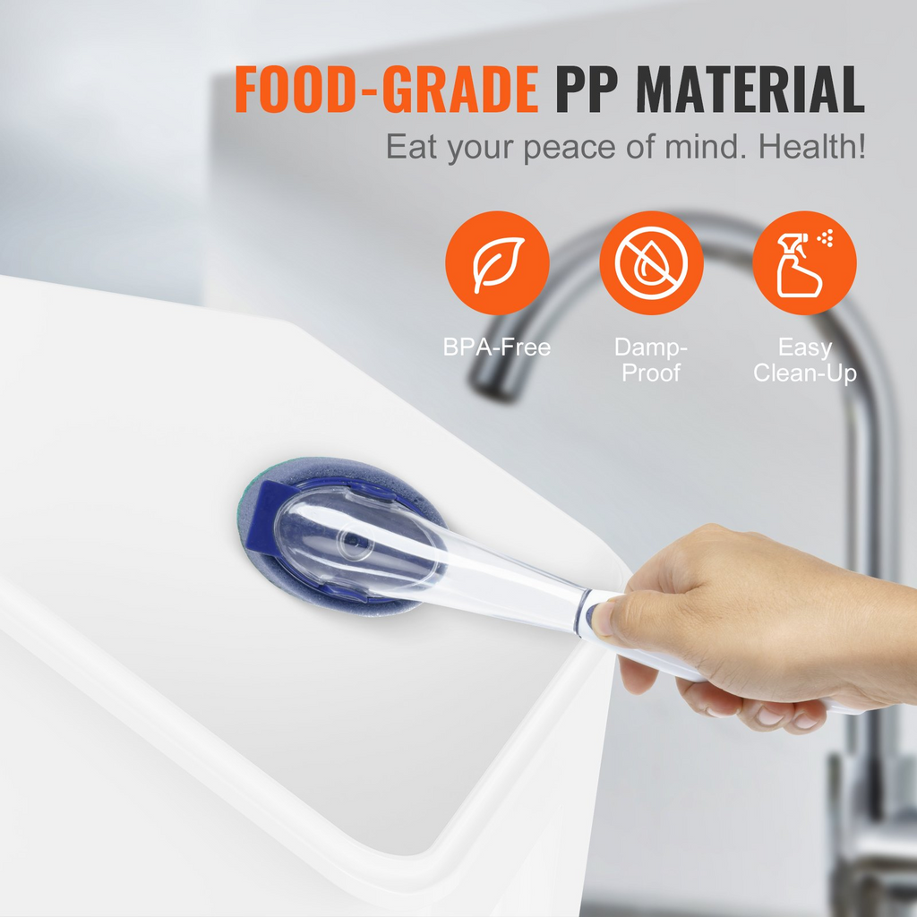 Contenedor de almacenamiento de ingredientes de 15 l con 2 tazas medidoras tapa hermética 2 piezas/juego
